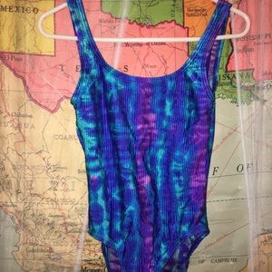 Vintage 1-Piece Bathing Suit